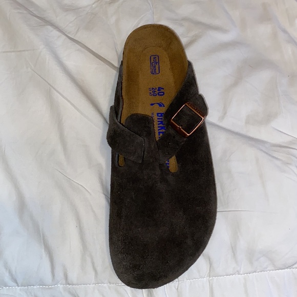 birkenstock clogs in mocha - Picture 2 of 4